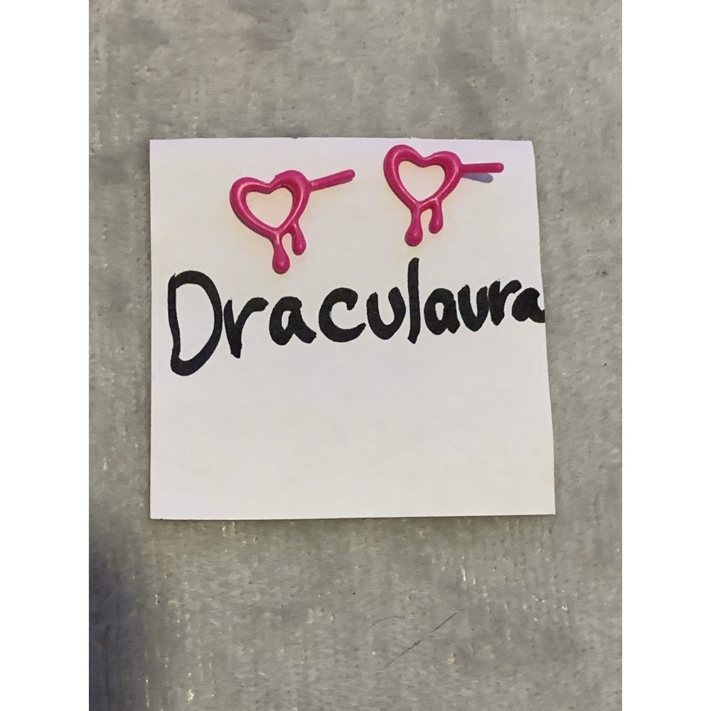 Monster High Ghouls Rule Draculaura Doll Earrings‎ Replacement Parts